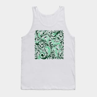 Abstract Floral Design 11b Tank Top